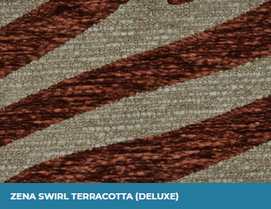 Zena Swirl Terracotta (Deluxe)